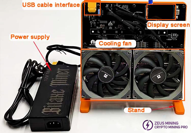 Bitaxe NerdOCTAXE 9.6THs SOLO miner