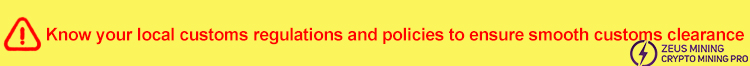 Know local customs regulations and policies