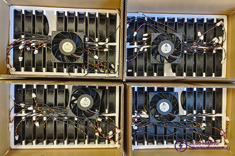 original Antminer S21pro 140mm cooling fan
