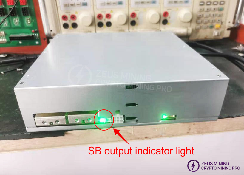 APW12 SB output indicator light