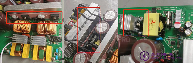 APW12 PSU DIP components