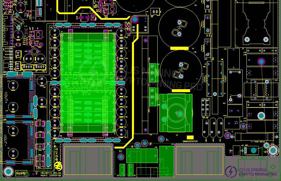 Main output - LLC power circuit