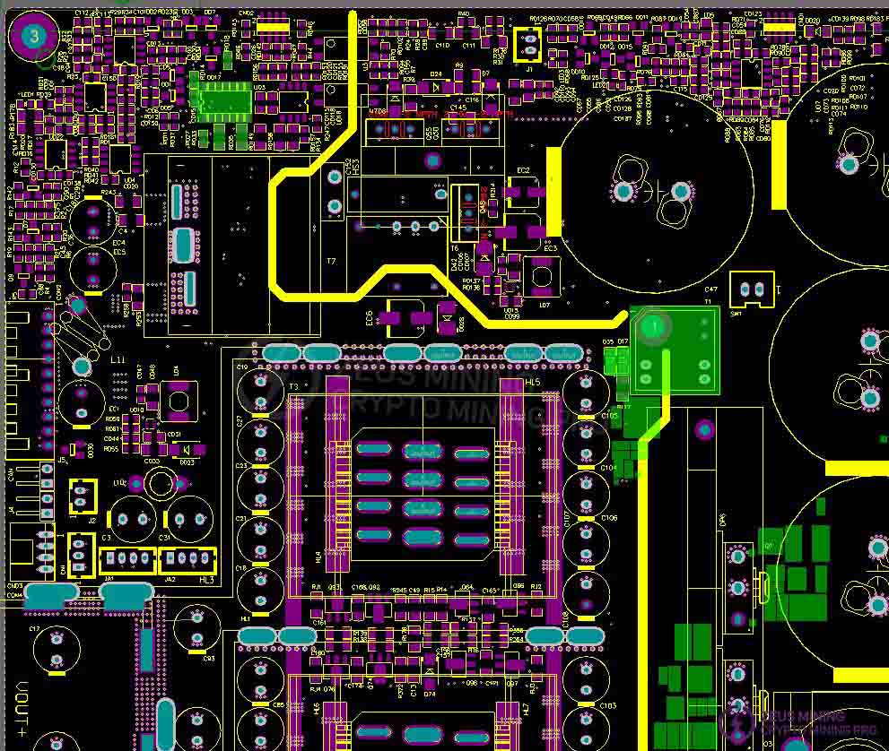 Main output - LLC MOS driver circuit