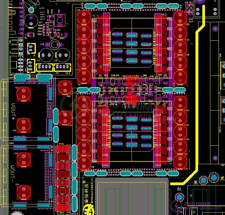Main output - output stage power circuit