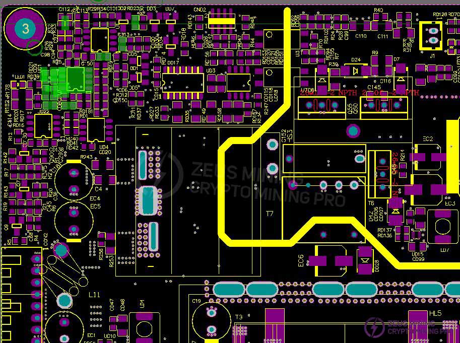 Main output - Output current sampling circuit