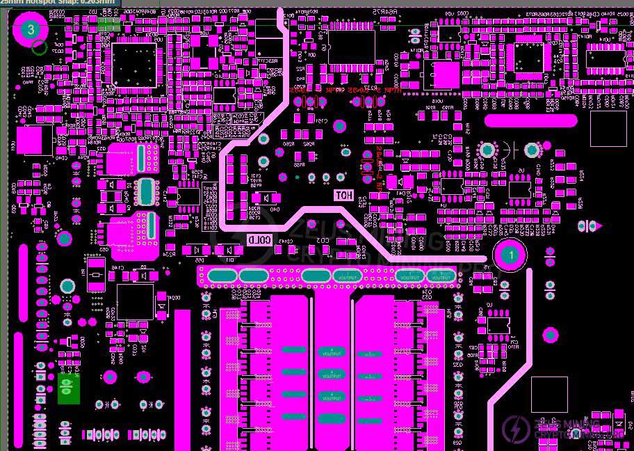 Main output - LLCMOS temperature sampling circuit