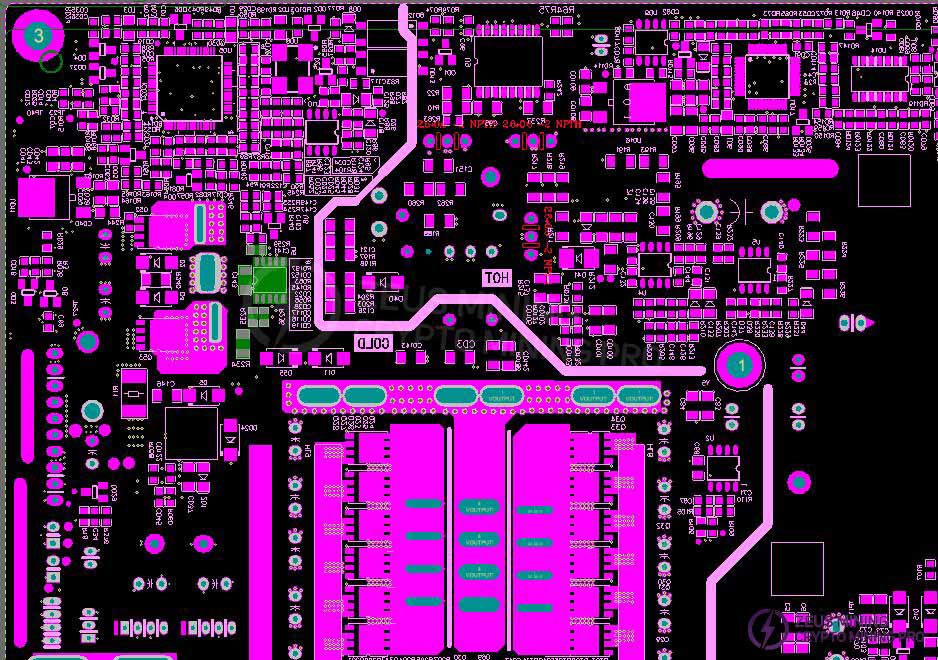 Slave output-to-output MOS control circuit