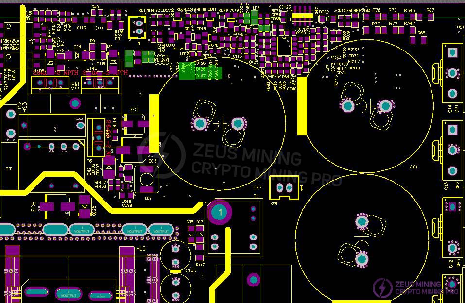 Auxiliary power supply - Primary side 3.3V power supply circuit 2