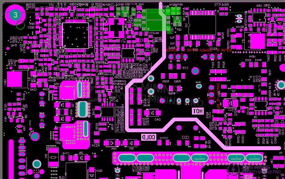 Primary-to-secondary side DSP communication circuit