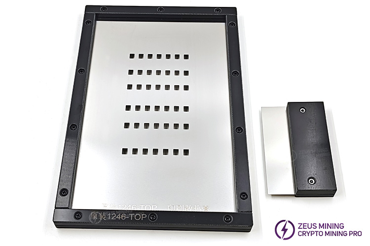 Avalon 1246 hash board thermal grease tool