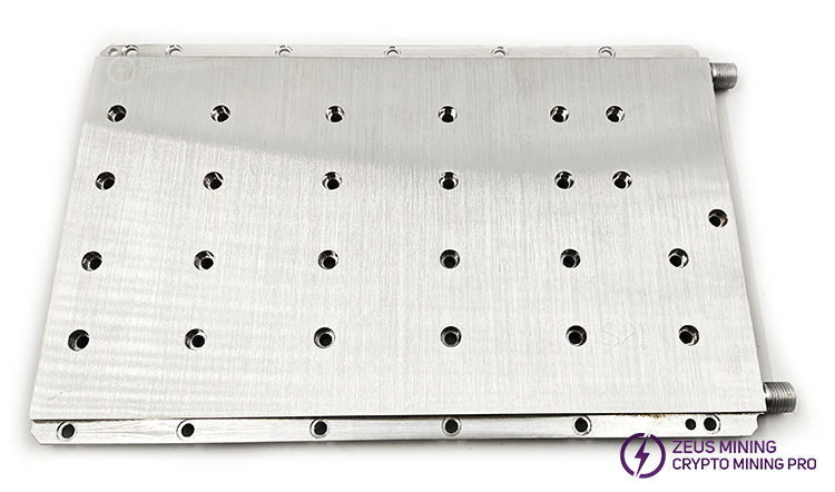 Antminer S21+ Hydro miner water cooling heatsink plate