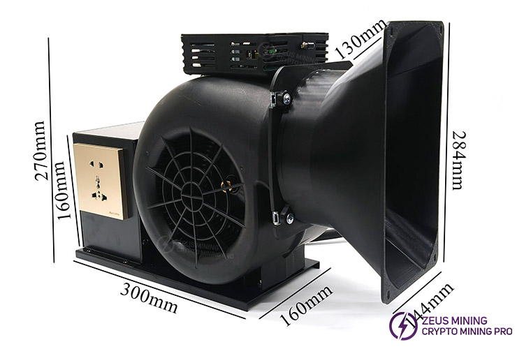 2nd Gen blower silencer with WiFi remote control