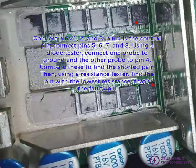 Output rectifier section inspection 2