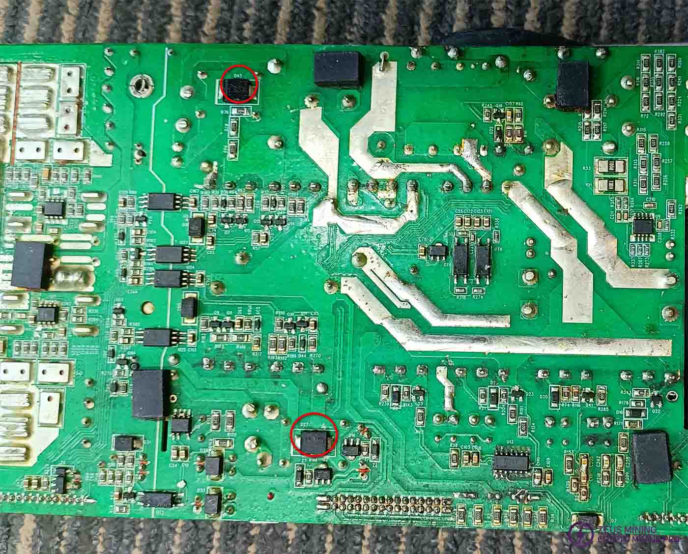 Power-on check and confirmation