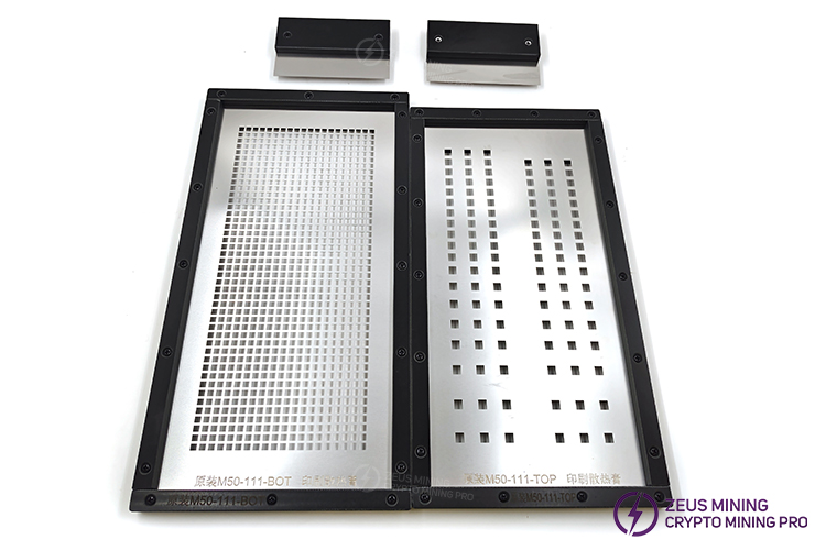 thermal grease tool for Whatsminer M50 111 chips hashboard