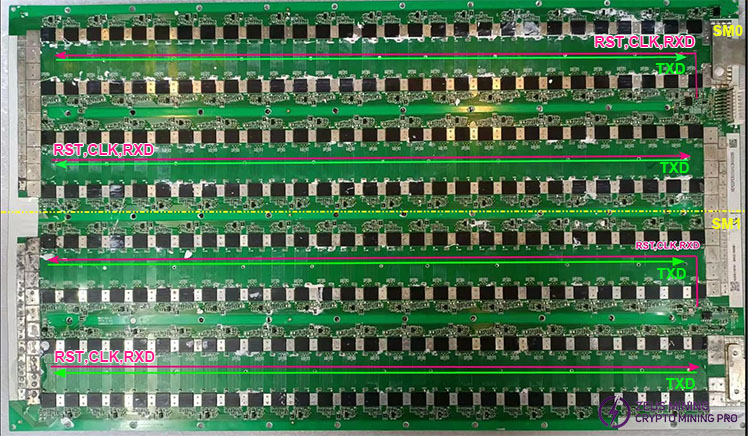 hash board signal circuit