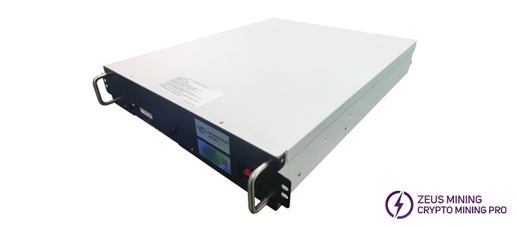 Whatsminer power supply appearance diagram