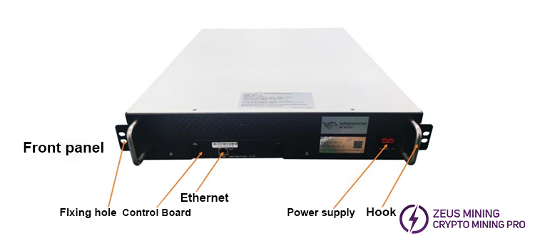 power supply front panel diagram
