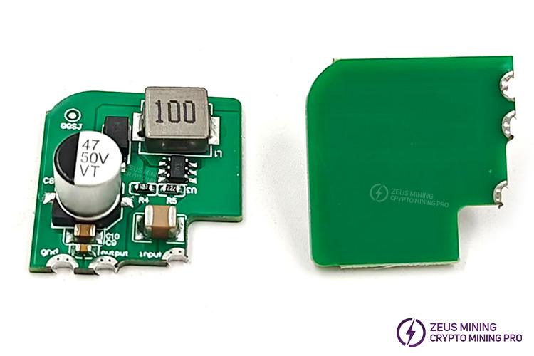 Antminer S19XP hash board booster board 18V | Zeus Mining