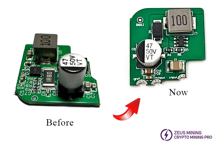 S19XP hash board boost chip replacement module