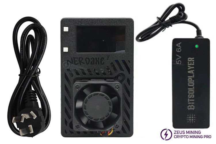 Nerdaxe Gamma 601 1.2THs BM1370 Asic chip with 1.9-inch screen BTC mining