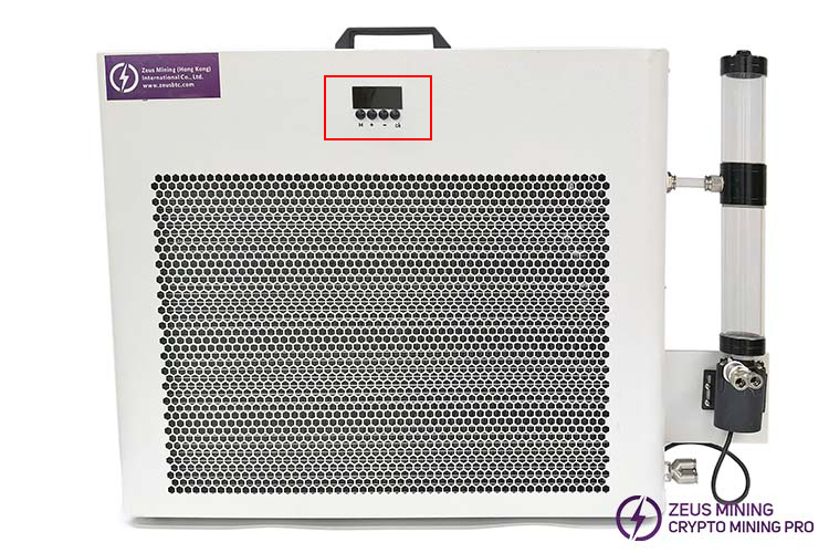 12.8KW water cooling radiator for 2pcs ASIC miner