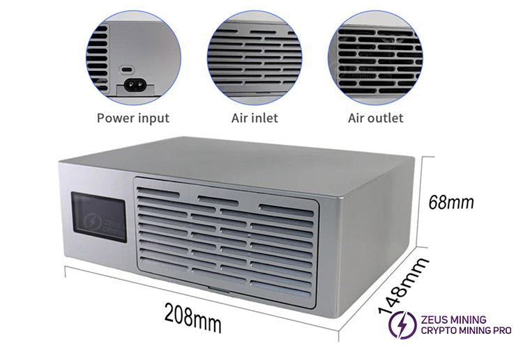 Lucky Miner LV08 pro Crypto 7T Solo Miner