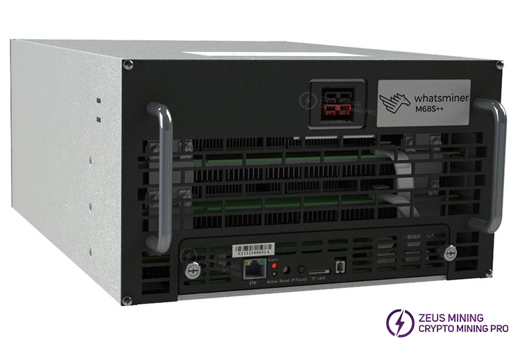 WhatsMiner M68S++ BTC miner