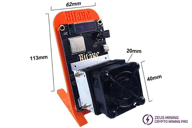 Bitaxe Gamma 601 1.5T Bitcoin SOLO miner