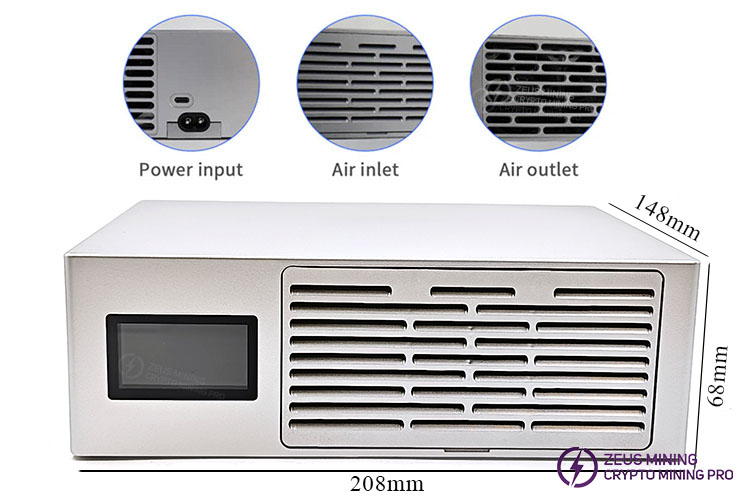 Lucky Miner LV08 pro Crypto 7T Solo Miner