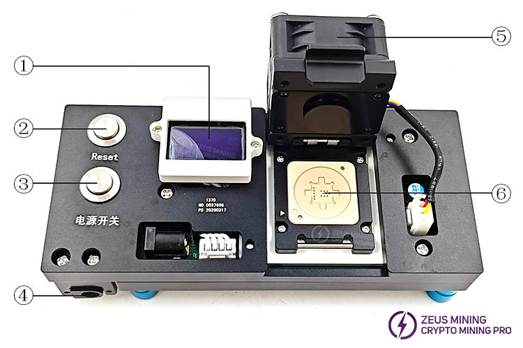 Antminer BM1370 ASIC chip tester tool