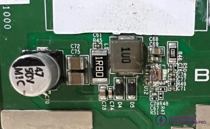 hash board 19V boost circuit