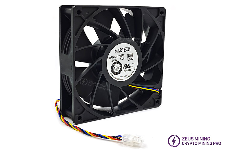 Martech 12V 5A 7000RPM model fan for Antminer S21pro