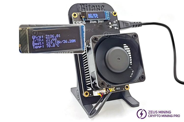 Bitaxe GT 801 2.4TH ASIC Bitcoin minerpg