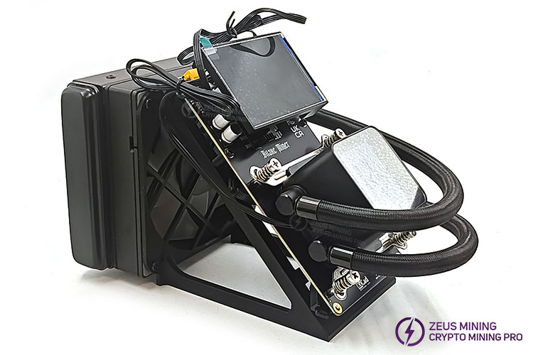 NerdQaxe++ Hydro Rev 6.1 6T 100W Solo Bitcoin miner