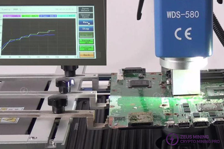 WDS-580 BGA Rework Station for Desoldering WDS-580 BGA Rework Station for Desoldering