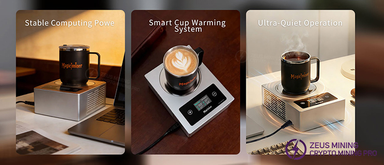 MagicMiner WM02 ASIC miner beverage heating machine MagicMiner WM02 ASIC miner beverage heating machine