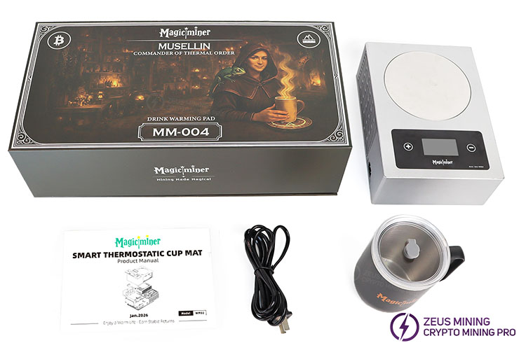 Magicminer WM02 7TH/s 150W SHA-256 SOLO miner Magicminer WM02 7TH/s 150W SHA-256 SOLO miner