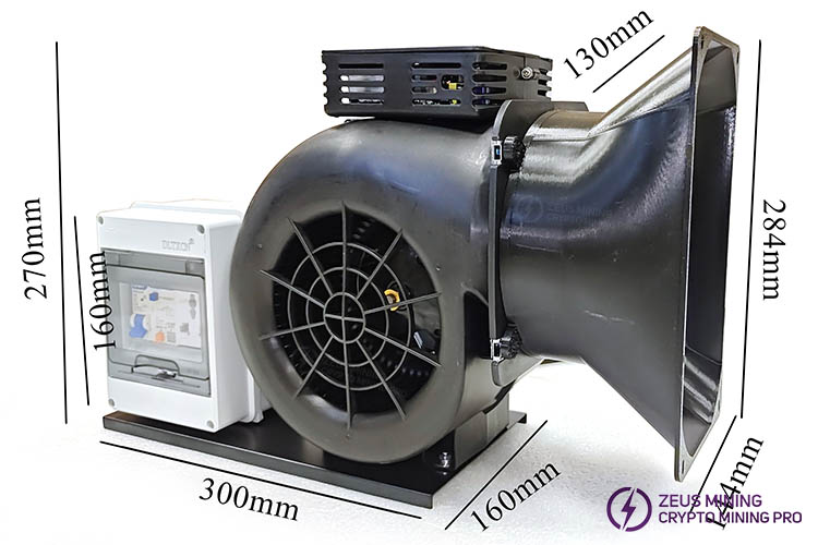 Blower Silencer 2nd Gen for ASIC Miner | Zeus Mining
