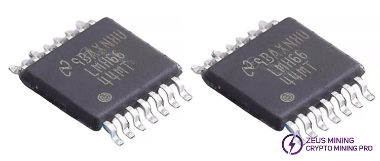 LMH6644 op amp for Antminer S21+ Hydro hash board LMH6644 op amp for Antminer S21+ Hydro hash board