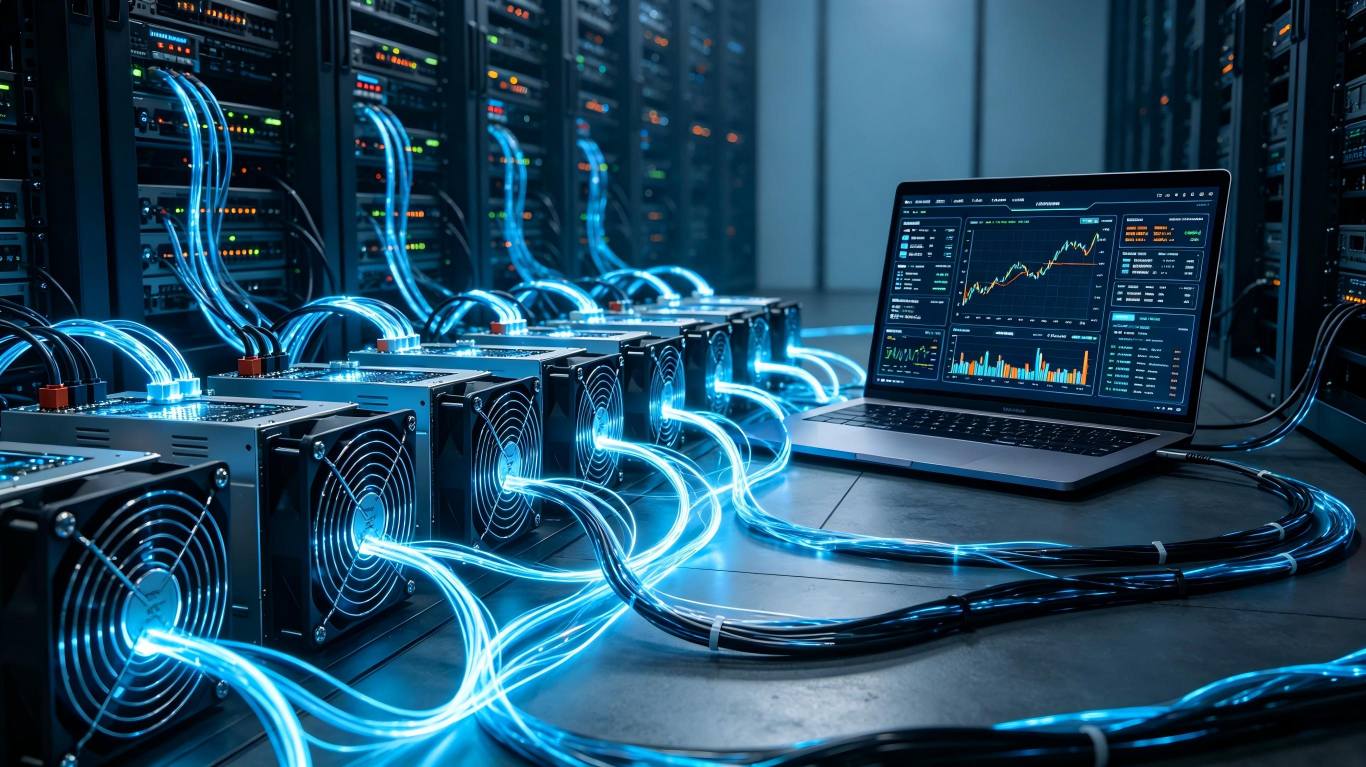 Remote control ASIC miner