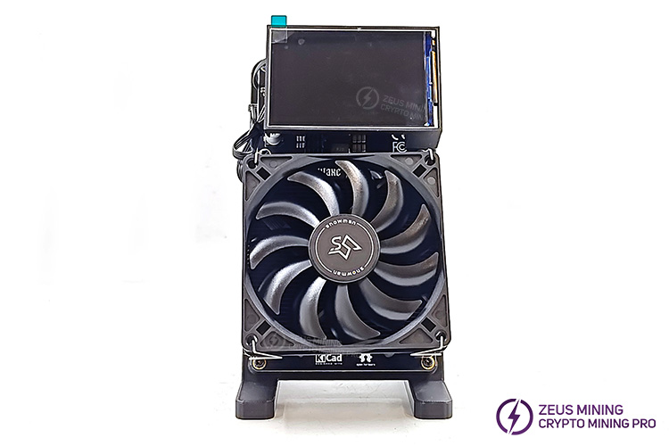 NerdQaxe++ Rev 6.1 6T 100W BTC air cooling miner NerdQaxe++ Rev 6.1 6T 100W BTC air cooling miner