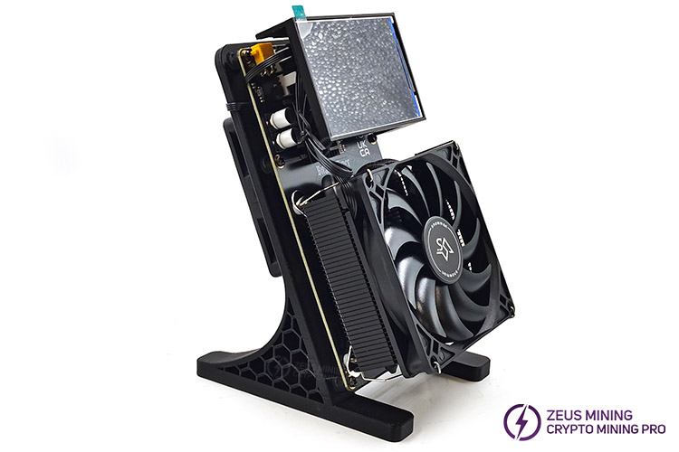 NerdQaxe++ Rev 6.1 6T 100W BTC miner NerdQaxe++ Rev 6.1 6T 100W BTC miner