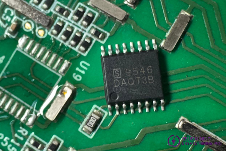 S21pro hash board temperature control chip