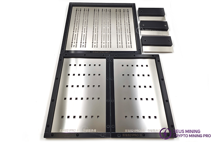 デロルレ　904545天板金網コーキング Antminer S21Pro hash board thermal paste mold | Zeus Mining