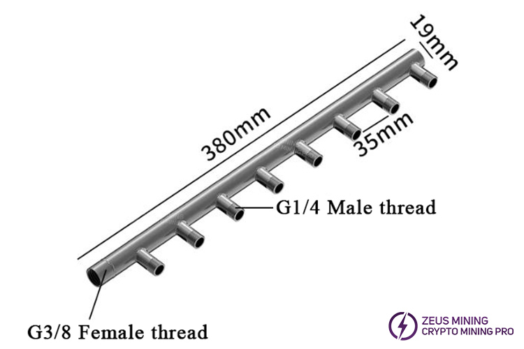 multiple sizes for mining farm liquid cooling deployment