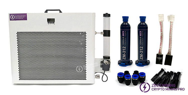 12.8KW radiator upgrade kit for L1 water cooling plate