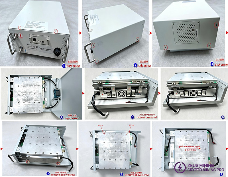 M54 and M64 Series Miner Removal and Installation Steps M54 and M64 Series Miner Removal and Installation Steps