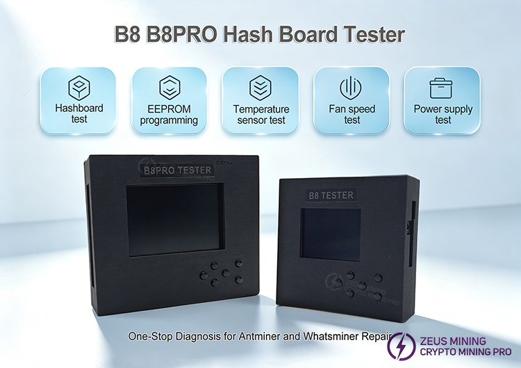 New version Antminer B8 B8pro tester New version Antminer B8 B8pro tester