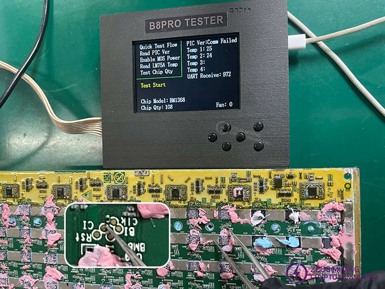 B8pro hashboard test fixture for Antminer test B8pro hashboard test fixture for Antminer test